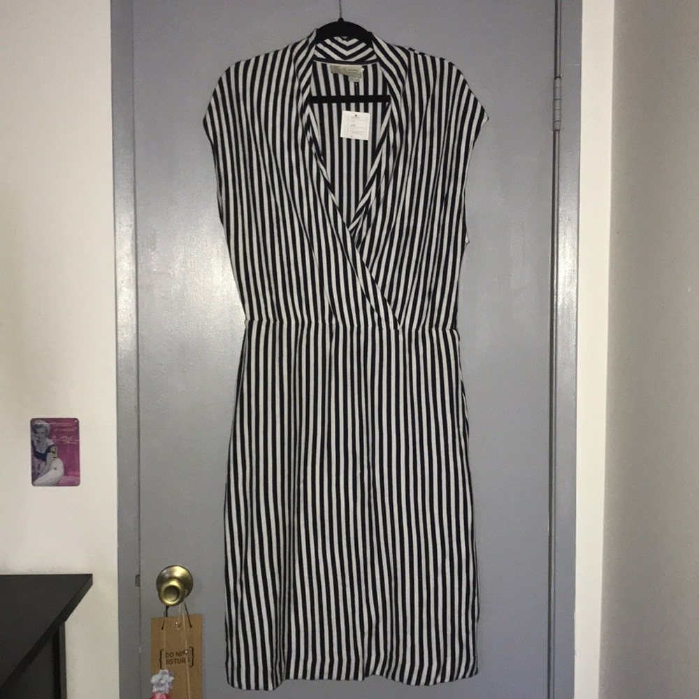 NWT Blue & White Stripped Dress